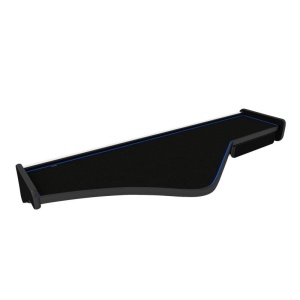 Masa bord, F-CORE, model lung, cu sertar, pentru RENAULT PREMIUM 2, 2005+, Negru/ Albastru