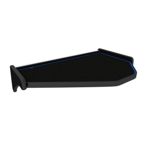 Masa bord, F-CORE, pentru RENAULT PREMIUM 2, fara spatiu in bord, 2005+, Negru/ Albastru