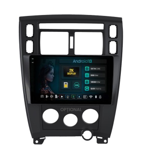 Navigatie 2K HUB64 Hyundai Tucson (2006-2013), 8GB RAM, Android 13, Octacore, Slot Sim 4G, DSP, GPS, Wi-FI, Carplay, Android Auto, USB, Bluetooth, Waze, Touchscreen, 10.36 Inch