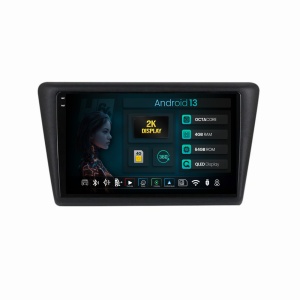 Navigatie 2K HUB64 Seat Toledo / Skoda Rapid (2012-2019), 4GB RAM, Android 13, Octacore, Slot Sim 4G, DSP, GPS, Wi-FI, Carplay, Android Auto, USB, Bluetooth, Waze, Touchscreen, 9.5 Inch
