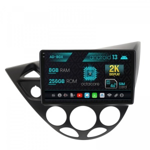 Navigatie Ford Focus 1 (1998-2004), Android 13, X-Octacore , 8GB RAM , 256GB ROM, 9.5 Inch - AD-BGX9008,AD-BGRKIT112V2
