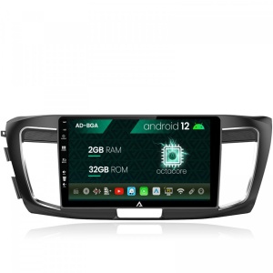 Navigatie Honda Accord 9 (2013-2017), Android 12, A-Octacore , 2GB RAM , 32GB ROM, 10.1 Inch - AD-BGA10002,AD-BGRKIT002