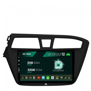 Navigatie Hyundai I20 (2014-2018), Android 12, A-Octacore , 2GB RAM , 32GB ROM, 9 Inch - AD-BGA9002,AD-BGRKIT194