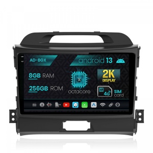 Navigatie Kia Sportage (2010-2016), Android 13, X-Octacore, 8GB RAM , 256GB ROM, 9.5 Inch - AD-BGX9008,AD-BGRKIT146