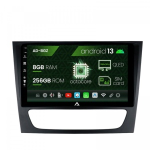 Navigatie Mercedes Benz W211,CLS, Android 13, Z-Octacore , 8GB RAM , 256GB ROM, 9 Inch - AD-BGZ9008,AD-BGRKIT415