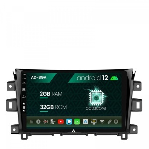 Navigatie Nissan Navara(2015,), Android 12, A-Octacore , 2GB RAM , 32GB ROM, 9 Inch - AD-BGA9002,AD-BGRKIT163