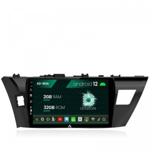 Navigatie Toyota Corolla (2012-2016), Android 12, A-Octacore , 2GB RAM , 32GB ROM, 10.1 Inch - AD-BGA10002,AD-BGRKIT058