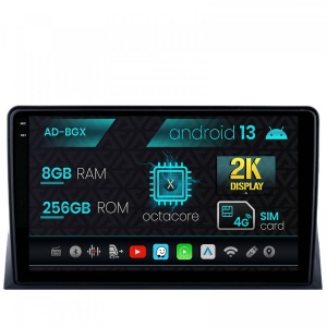 Navigatie VW Multivan T5 (2003-2015), Android 13, Z-Octacore , 8GB RAM , 256GB ROM, 9.5 Inch - AD-BGX9008,AD-BGRKIT025T5