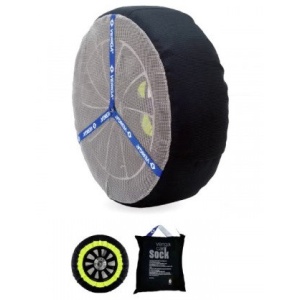 Set 2 huse antiderapante VERIGA Car Sock 73-7V, R13-R16, material textil, geanta transport, pentru autoturisme