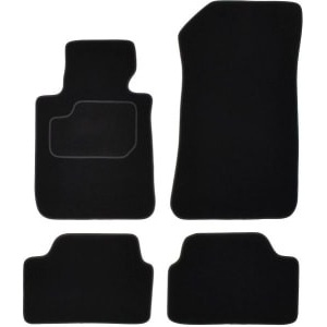 Set 4 covorase auto MAMMOOTH, Velur, pentru BMW 1 (E87) 2004-2011 SALOON, Negru