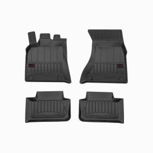 Set 4 covorase auto tip tavita Frogum, Cauciuc, pentru PORSCHE MACAN 02.14- SUV, Negru