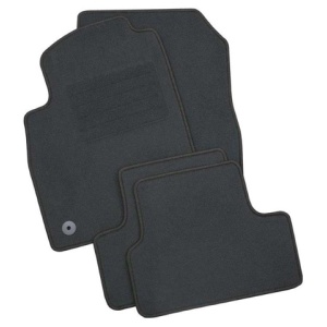 SET 4 COVORASE MOCHETA MODEL REX CULOARE NEGRU 508 10.2018