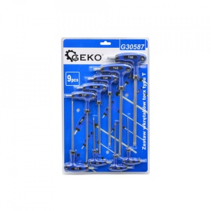 Set 9Buc Surubelnite T Torx T25 - T50 Geko