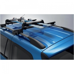 Set bare transversale,montare pe bare longitudinale, compatibile Dacia Logan MCV II dupa 2013 - Img 3