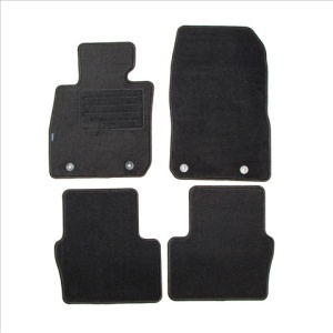 Set covorase auto tip mocheta PETEX 112434702PX, model REX, culoare grafit, pentru Mazda CX-3 DK, 2015-