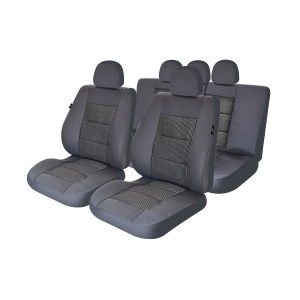 Set Huse Scaun Premium Lux Gri Umb1