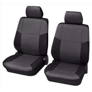 Set Huse Scaune Fata (2 Locuri) Negru -Sylt- Petex