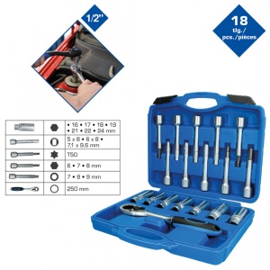 Set Ptr Montarea/ Demontarea Amortizoarelor 18 Pcs-Brilliant - Bt651250