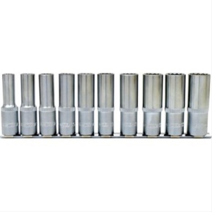SET TUBULARE 1/2 BIHEXAGONALE LUNG 10 PCS