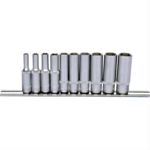 SET TUBULARE 1/4 HEXAGONALE 413 MM LUNGI 10 PIESE