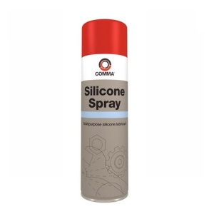 Spray lubrifiant cu silicon, Comma 500ml