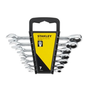 STANLEY - Chei combinate cu clichet, 7 piese