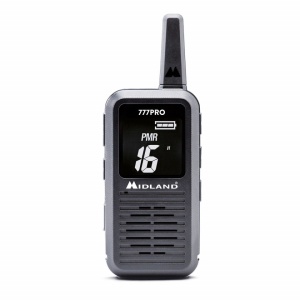 Stație radio portabilă PMR446/LPD Midland 777 PRO set cu 2 bucăți