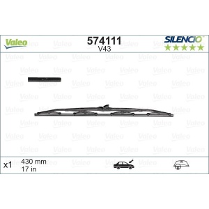 Stergator Valeo Silencio 430 mm