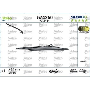 Stergator Valeo Silencio Performance 650mm