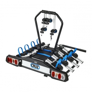 Suport biciclete CRUZ Pivot R3 EU pentru 4 biciclete cu prindere pe carligul de remorcare - 13 pin