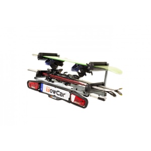 Suport schi/snowboard TowCar Aneto 4 cu prindere pe carligul de remorcare - Img 8