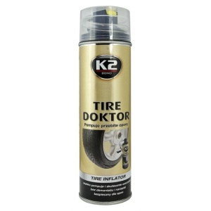 TIRE DOKTOR- Spray pt. umflat şi reparat anvelope