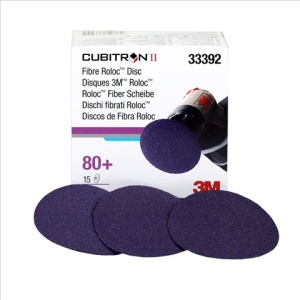 333923M Set 15 Bucati Cubitron Ii Fibre Roloc Disc, 3,80+ -3M