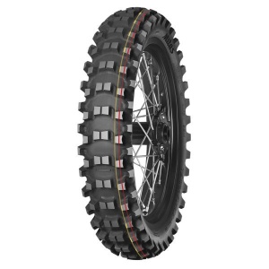 Anvelopa moto Mitas, 90/90-21 TT 54M TERRA FORCE-MX SM Front NHS; red & yellow stripe