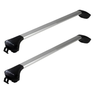Bare Hyundai Maxcruz (DM) 2012-2018 - Modula Oval Bar Chiuso gri, bare longitudinale integrate
