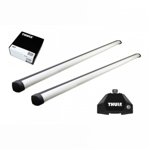 Bare transversale Thule Evo Fixpoint Profesional dedicate pentru Volkswagen T6 Transporter, model 2015+ cu puncte fixe
