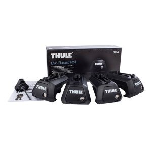 Bare transversale Thule Evo Raised Rail Squarebar dedicate pentru Mazda Tribute II 2007-2012 cu bare longitudinale inaltate - Img 7