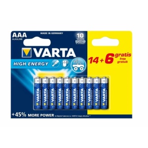 Baterie Varta LongLife Power AAA Blister 20 (14+6)