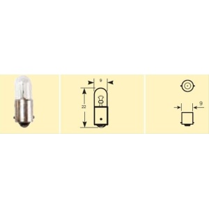 Bec 12V4W Tip T4W =Ambalaj Individual= Ring Automotive