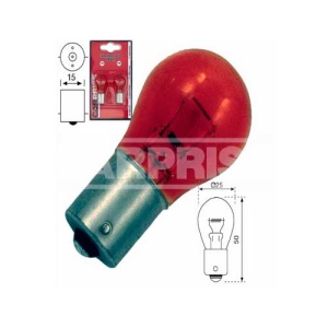 Bec Carpriss PY21W 24V 21W BAU15s Portocaliu Set 2 buc