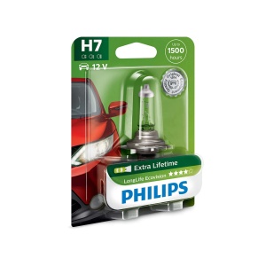 Bec Halogen Philips H7 LongLife EcoVision 12V 55W PX26d