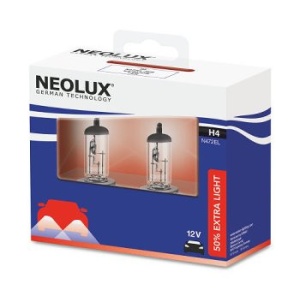 Bec Neolux Extra Light +50% H4 12V 60/55W P43t