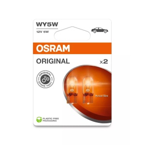 Bec Osram WY5W | 12V - L2.1x9.5d - Set 2 buc