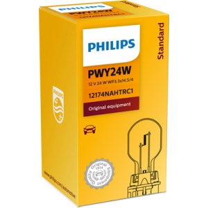 Bec Semnalizare 12V Pwy24W Nahtr Hiper Vision Philips