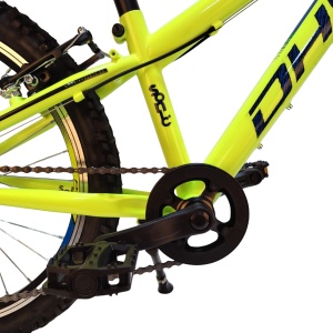 Bicicleta Copii DHS Sonic - 20 inch, Galben-Albastru - Img 4