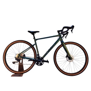 Bicicleta Gravel Devron 1.0 - 28 inch, L, Verde