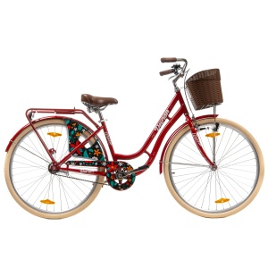 Bicicleta Oras Devron Grazia 1S - 28 Inch, M, Rosu