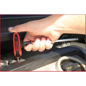 Cheie Hex Cu Maner In T Si Cap Sferic 8 Pcs