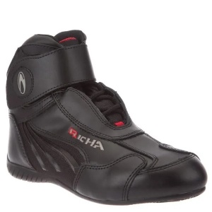 Cizme negre Richa Kart din piele CE