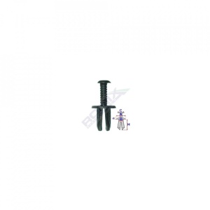 Clips Fixare Fiat/Lancia/Alfa Romeo - Negru Set 10 Buc